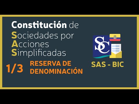 Cómo constituir una SAS en Ecuador paso a paso ⚖ (1/2)