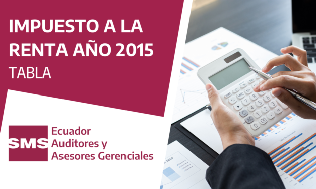 Tabla de impuesto a la renta personal 2015