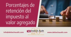 Porcentajes de retención del impuesto al valor agregado