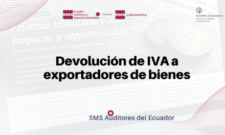 Devolución de IVA a exportadores de bienes