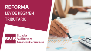 Reforma a la Ley de Régimen Tributario