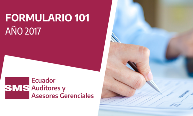 Formulario 101 para el 2017