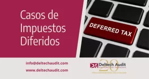 casos de impuestos diferidos x