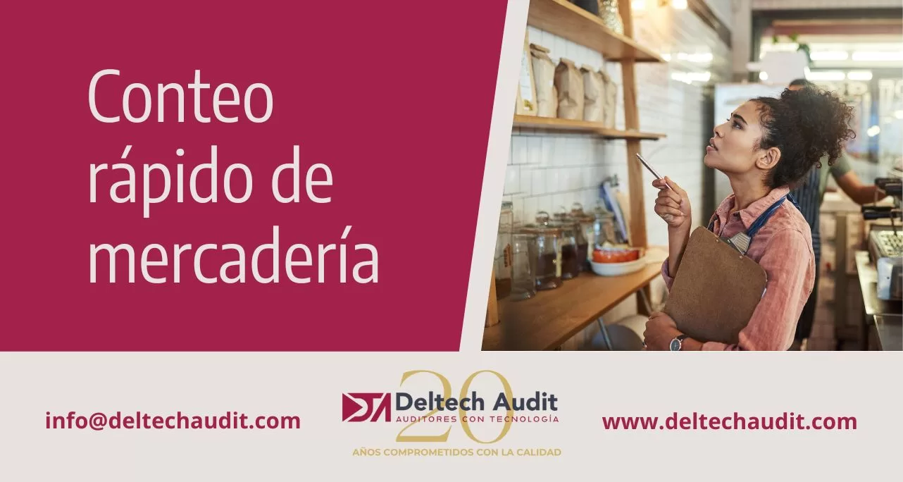 Conteo rápido de mercadería