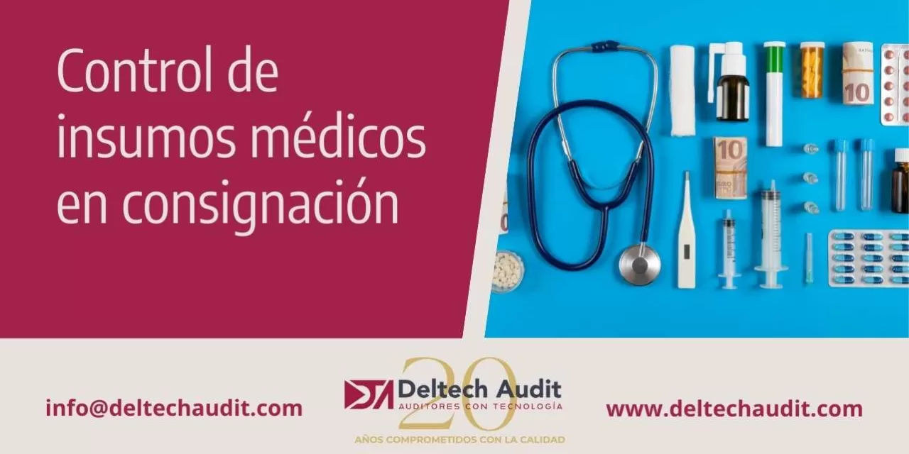 Inventarios con tecnología de código de barras para control de insumos médicos entregados en consignación a hospitales