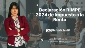 Declaración RIMPE 2024 de Impuesto a la Renta