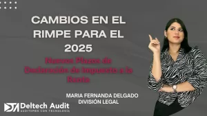 Cambios en el RIMPE