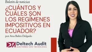 regímenes impositivos en Ecuador