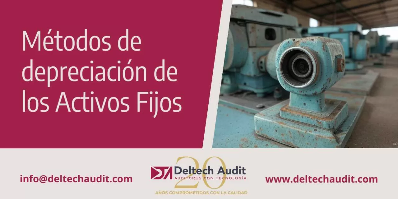 ¿Cómo se depreciación los activos fijos? Algunos métodos