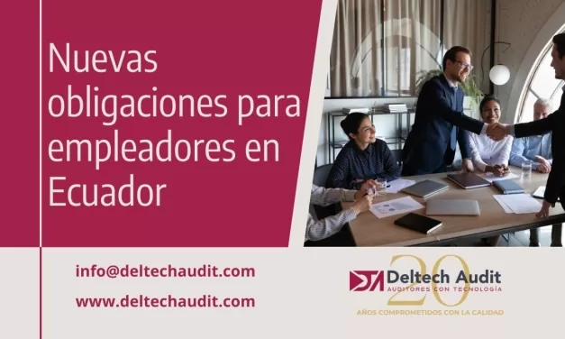 Nuevas obligaciones para empleadores en Ecuador