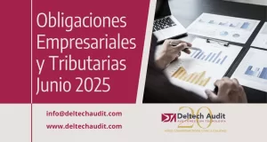 Obligaciones Empresariales y Tributarias Junio 2025
